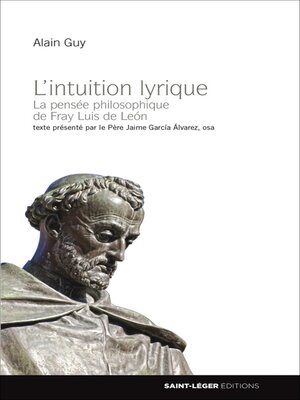 cover image of L'intuition lyrique
